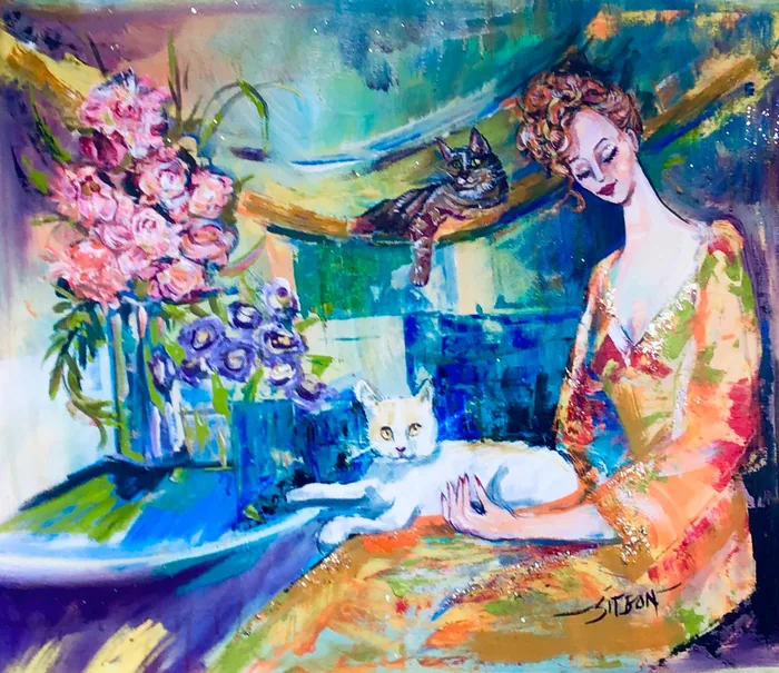 Painting by Betty Sitbon
