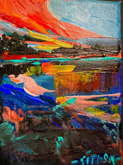 Painting by Betty Sitbon